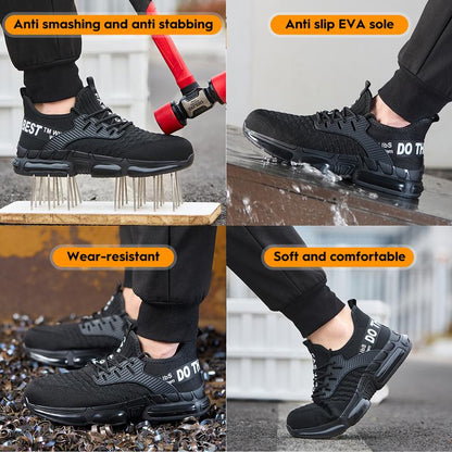 Men’s steel-toe  shoes