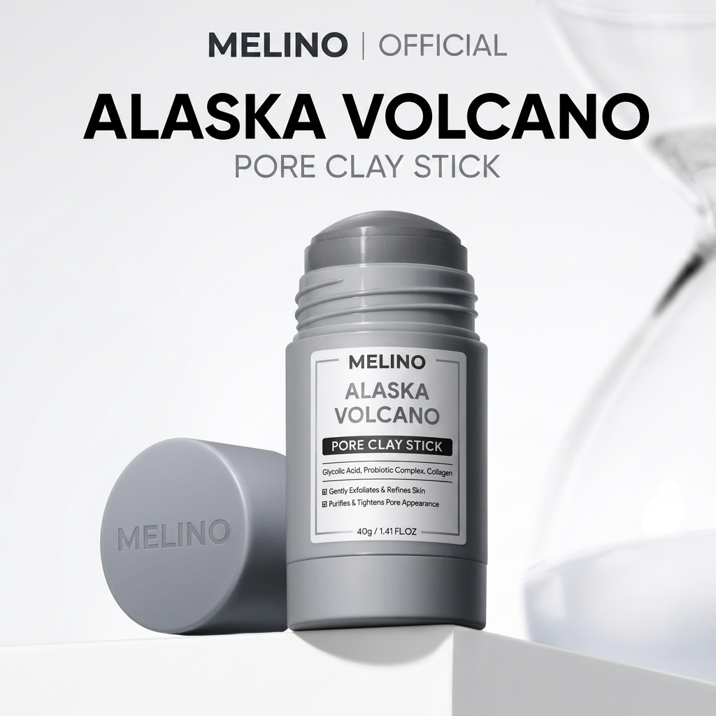 MELINO Clay Stick 2PCS Combo – Mugwort Clarifying / Volcano Detox