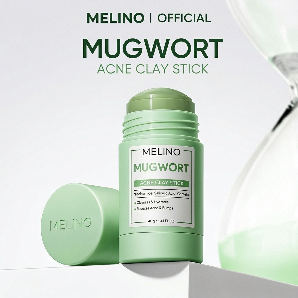 MELINO Clay Stick 2PCS Combo – Mugwort Clarifying / Volcano Detox