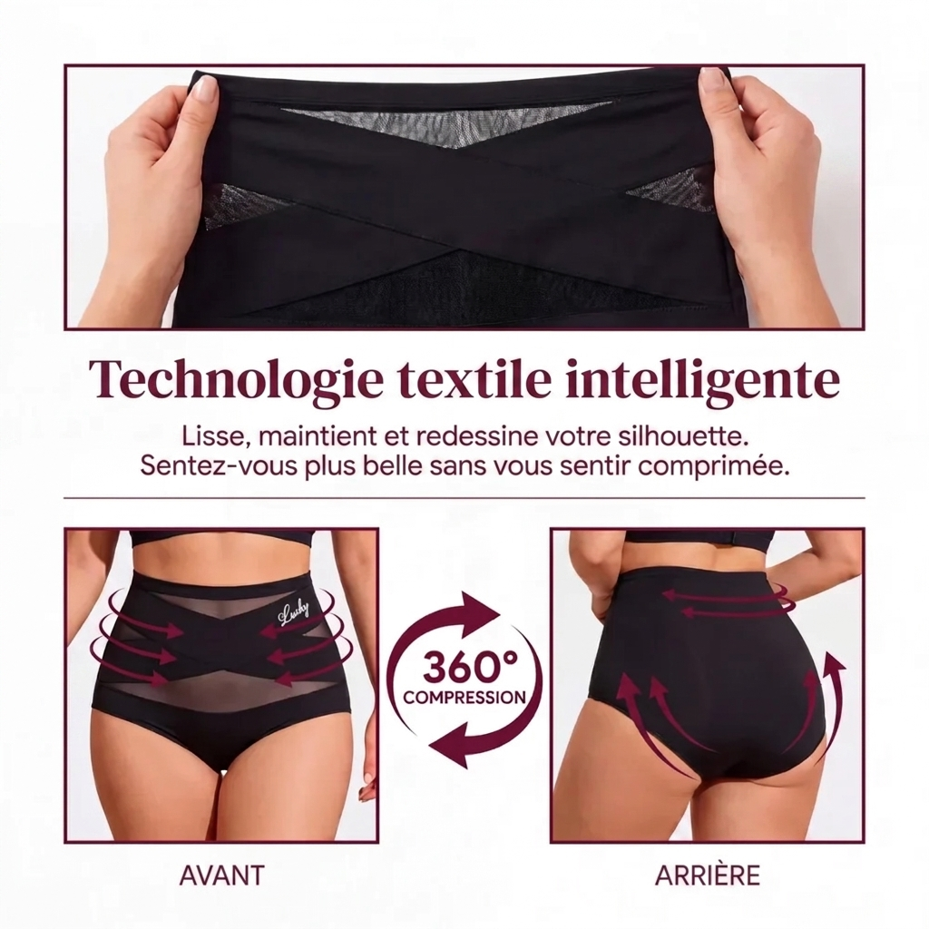 Culotte Gainante Taille Haute