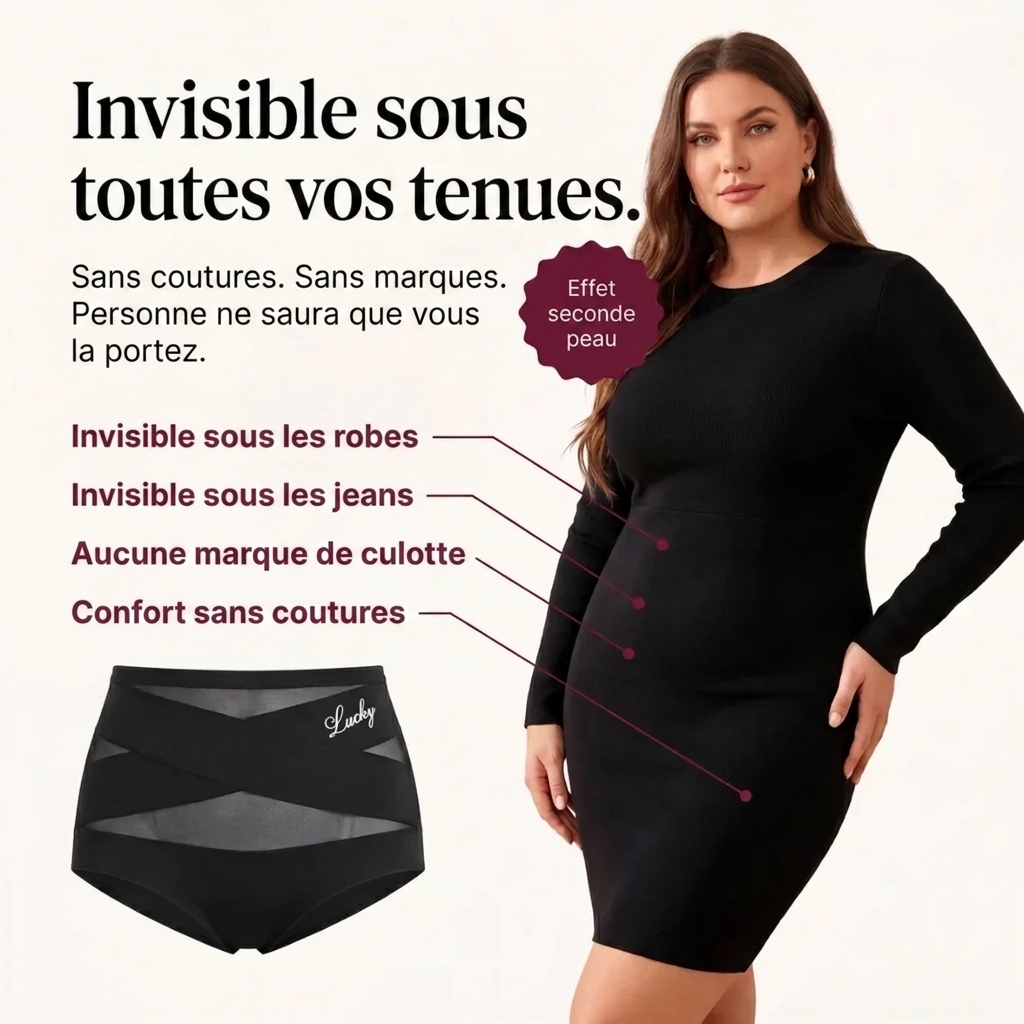 Culotte Gainante Taille Haute