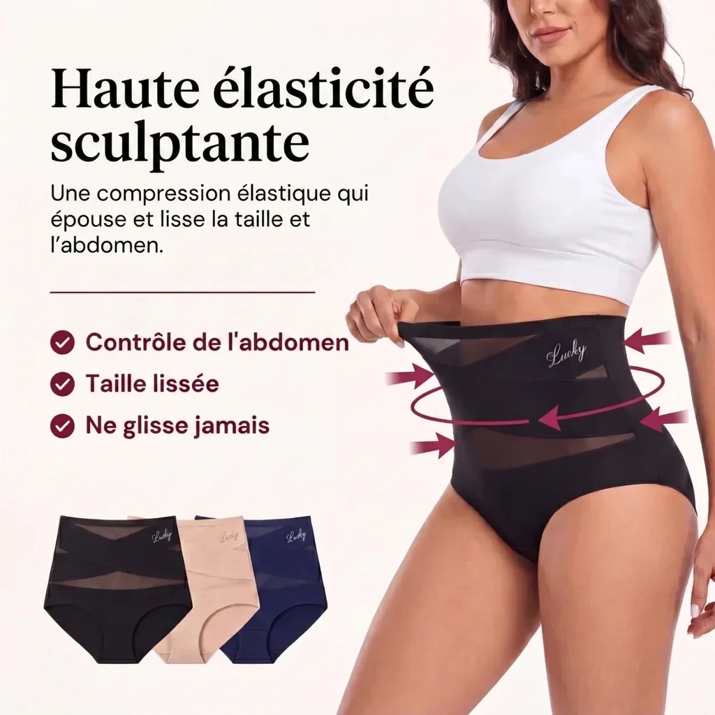 Culotte Gainante Taille Haute