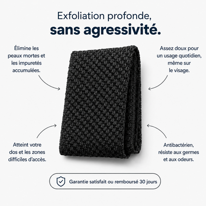Gant de toilette exfoliant japonais